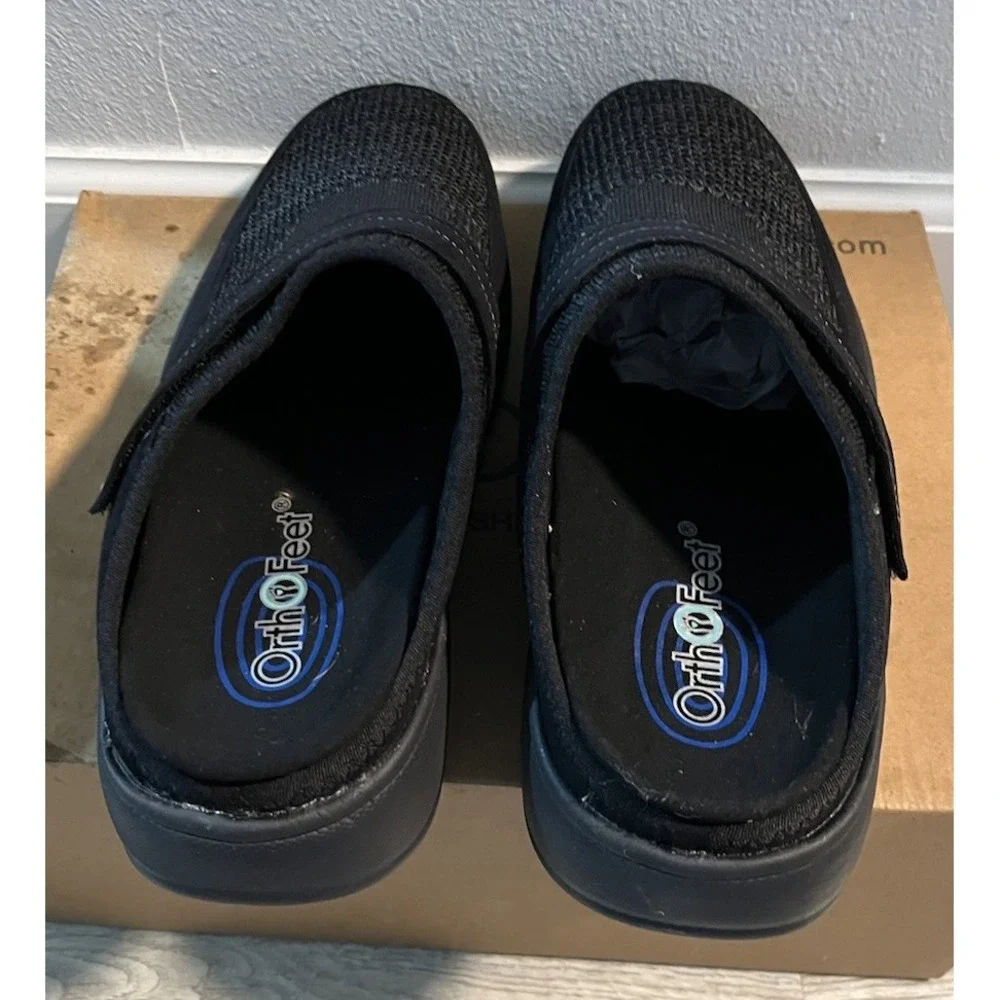 Ortho Hudson Mens Stretch  Slip On Sandals Stretch  Msrp $160